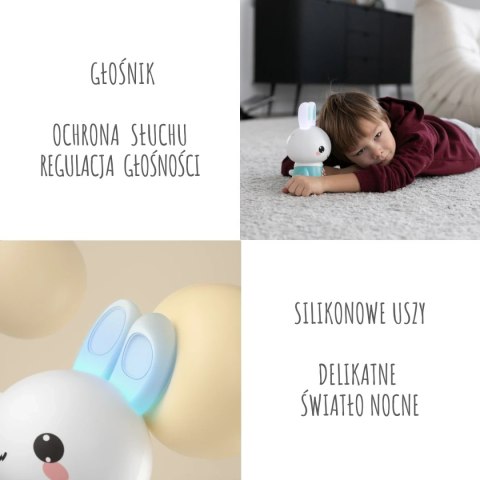Króliczek Alilo Honey Bunny G6PRO BLUE - turkusowy