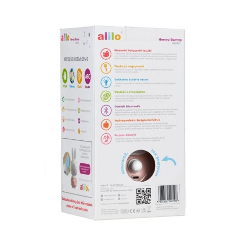 Króliczek Alilo Honey Bunny G6PRO PINK - różowy