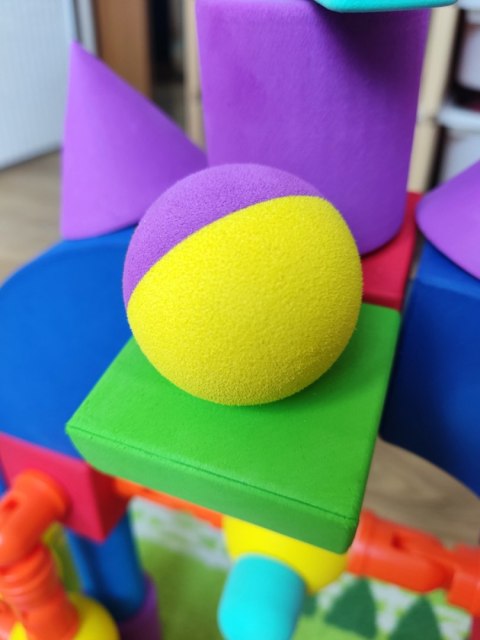 Magnetyczne piankowe klocki - MagFlexi - 75 el.