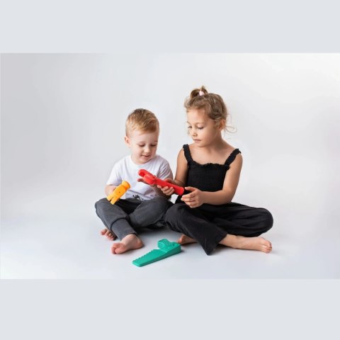 Miękkie pastelowe narzędzia sensoryczne do zabawy 12m+ Mom's Care