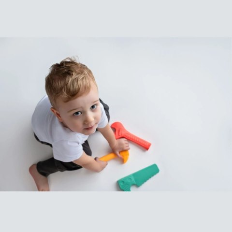 Miękkie pastelowe narzędzia sensoryczne do zabawy 12m+ Mom's Care