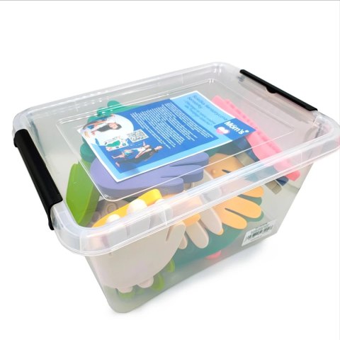 Ścieżka sensoryczna Zmysłostrada 24 elementy 12m+ Mom's Care