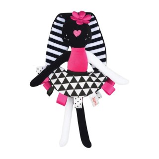 Sensoryczna przytulanka Pani Króliczka dla niemowląt 0+ Mom's Care