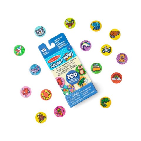 Sticker Wow - wkład + mini książeczka - Niespodzianka