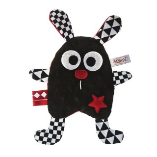 Szeleszczący szeleścik z gwiazdką czarny 0+ Mom's Care