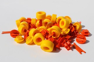 Zestaw uzupełniający klocki Mobilo - Parts & Motion - 78 el.