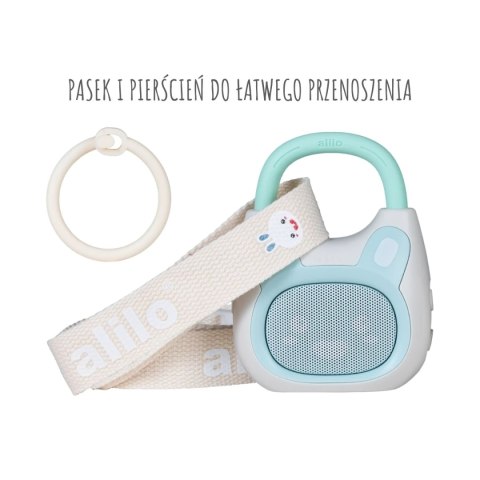 Głośnik Bluetooth Alilo Pocket Bunny K1 BLUE - niebieski