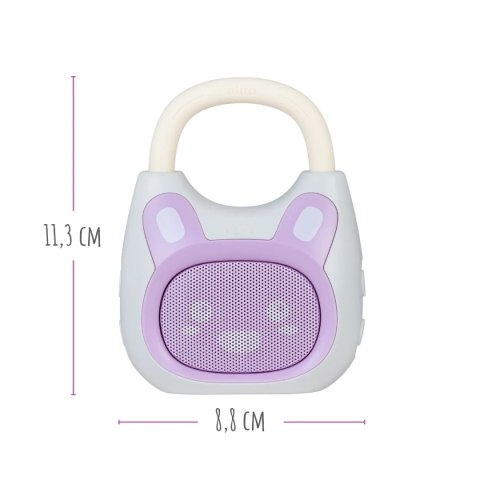 Głośnik Bluetooth Alilo Pocket Bunny K1 PURPLE - fioletowy