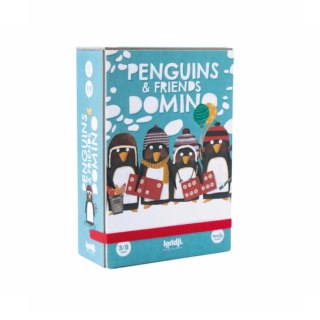 Gra domino Londji Pingwinek i Przyjaciele dla dzieci 3+