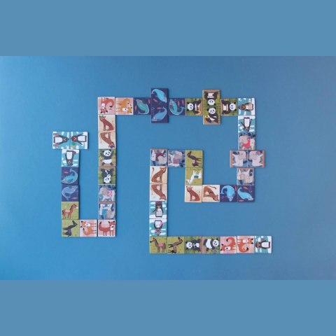 Gra domino Londji Pingwinek i Przyjaciele dla dzieci 3+