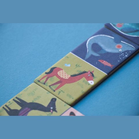 Gra domino Londji Pingwinek i Przyjaciele dla dzieci 3+