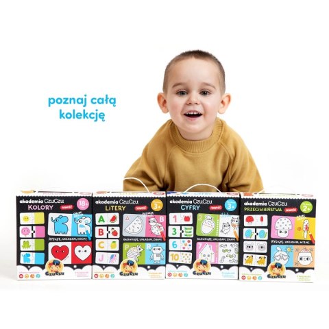 Gra edukacyjna CzuCzu Akademia Cyfry nauka liczenia 3+