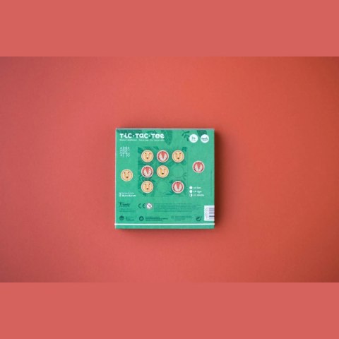 Gra kółko i krzyżyk Londji Lew i tygrys drewniana 4+