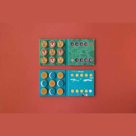 Gra kółko i krzyżyk Londji Słońce i księżyc drewniana 4+