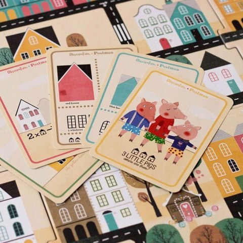 Gra obserwacyjna Postman Listonosz Londji dla rodziny 3+