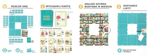 Gra obserwacyjna Postman Listonosz Londji dla rodziny 3+