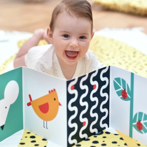 Karty kontrastowe CzuCzu Starter malucha z książeczkami harmonijkami 0-6 miesięcy