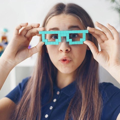 Klocki magnetyczne Pixio Design Series 50 elementów 6+