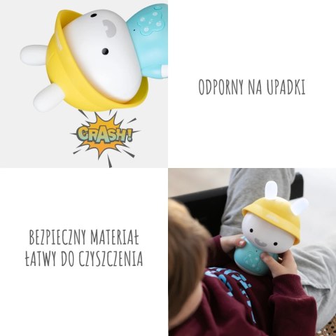 Króliczek Alilo Baby Bunny G9S BLUE - niebieski