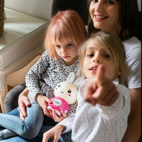 Króliczek Alilo Big Bunny G7C BLUE - niebieski