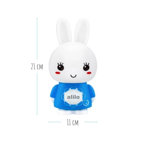 Króliczek Alilo Big Bunny G7C BLUE - niebieski