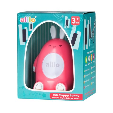 Króliczek Alilo Happy Bunny P1 PINK - różowy