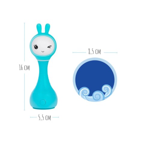 Króliczek Alilo Smarty Bunny R1 BLUE - niebieski