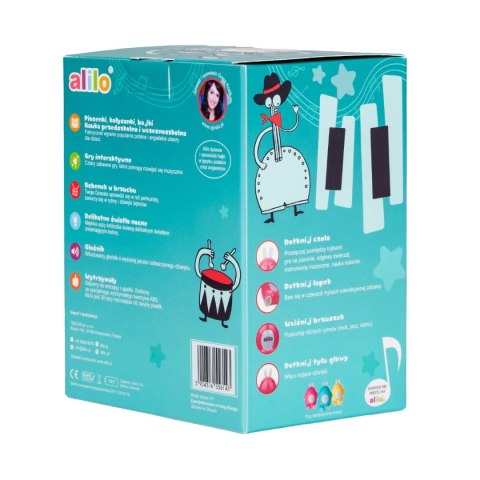 Króliczek Alilo happy Bunny P1 BLUE - niebieski