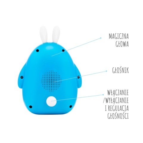 Króliczek Alilo happy Bunny P1 BLUE - niebieski