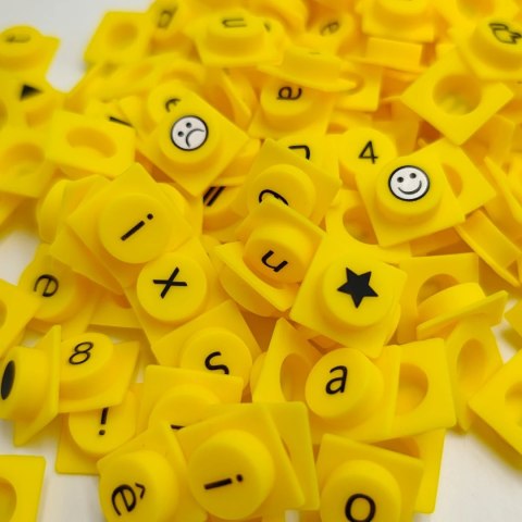 PIX-IT Sun Lower cases - cyfry, małe litery i znaki specjalne