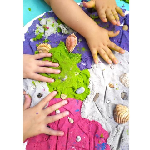 Piasek dynamiczny - zielony - 1kg