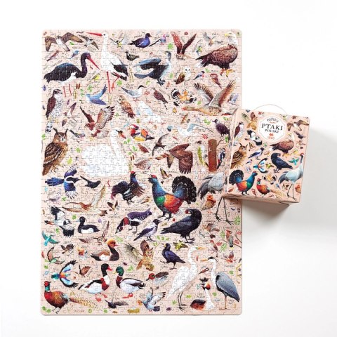 Puzzle CzuCzu Puzzlove Ptaki Polski 1000 elementów