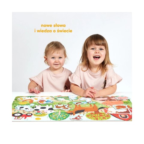 Puzzle CzuCzu Wesołe puzzle Wieś dla maluchów 2+