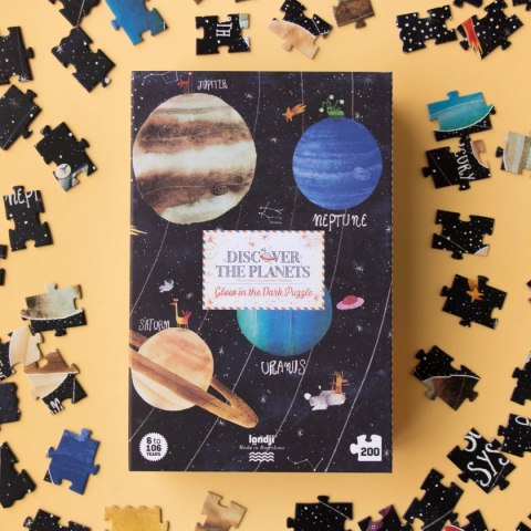 Puzzle Londji Odkryj Planety układ słoneczny 200 elementów 6+