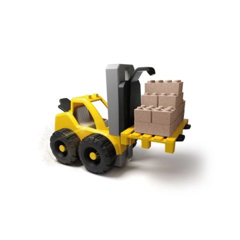 Zestaw z piaskiem kinetycznym - Artcraft- produkcja cegieł + pojazdy