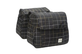 Check Joli Double torba rowerowa Black