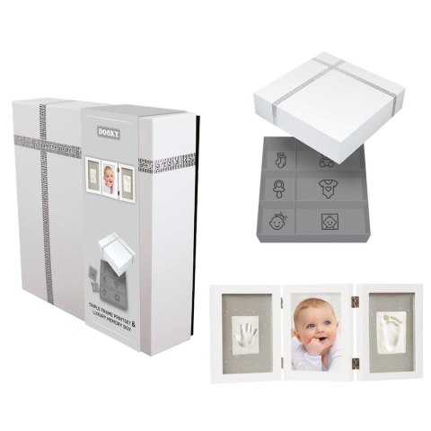 Dooky Odcisk bobasa, potrójna ramka i MEMORY BOX
