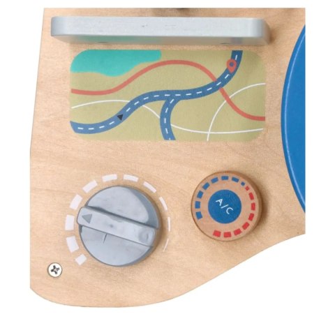 Drewniana kierownica dla dzieci