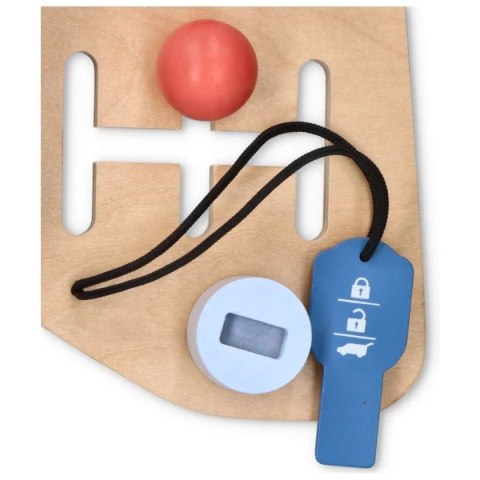 Drewniana kierownica dla dzieci