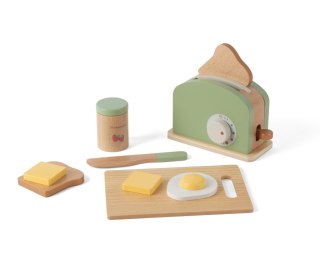 Drewniany toster i zestaw śniadaniowy DANTOY