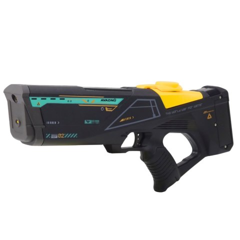 Elektryczny Pistolet Karabin Na Wodę 550 ml Zasięg 10m Czarny