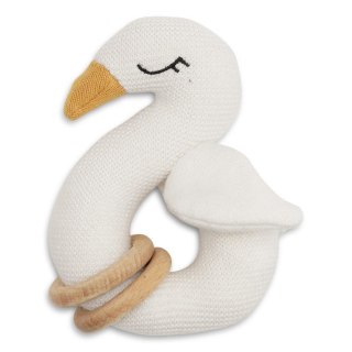 Grzechotka gryzak Swan 0+ Vanilla Copenhagen