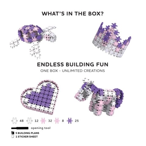 Klocki Nano Clics Fantastyczni Konstruktorzy 125 el. 8+