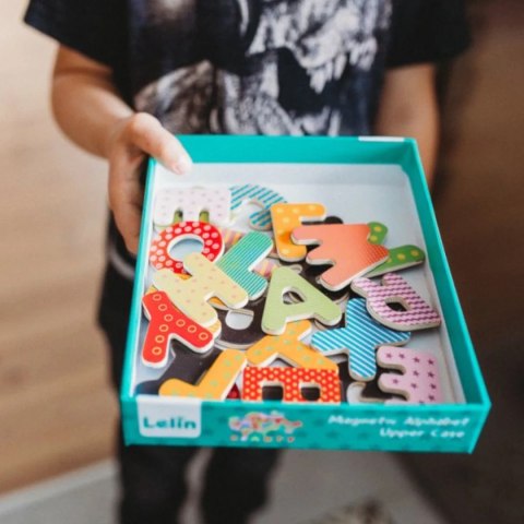 Magnetyczne literki - ABC - magnesy