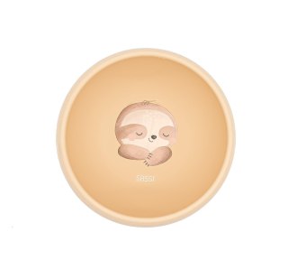 Miska silikonowa z przyssawką Leniwiec SASSI