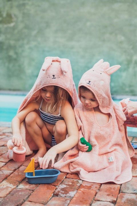 Ponczo Kąpielowe z Kapturem - Królik Trixie Baby
