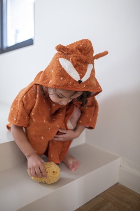 Ponczo Kąpielowe z Kapturem - Lis Trixie Baby