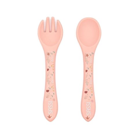 Sztućce silikonowe dla dzieci Ośmiornica SASSI