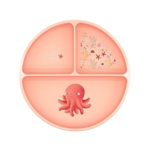 Talerz silikonowy z przyssawką Ośmiornica SASSI