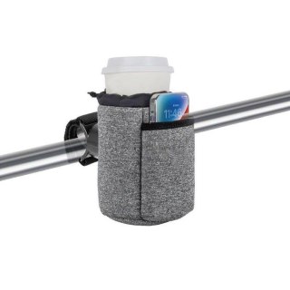 Thermo uchwyt 2w1 na kubek i telefon do wózka